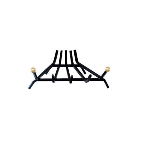BRÛLE-BOIS D'ANGLE POUR CHEMINÉE