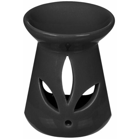 Brûle-Parfum en céramique Noire