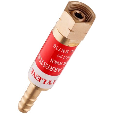 Brûleur à acétylène/propane avec protection anti-retour de flamme 3/8