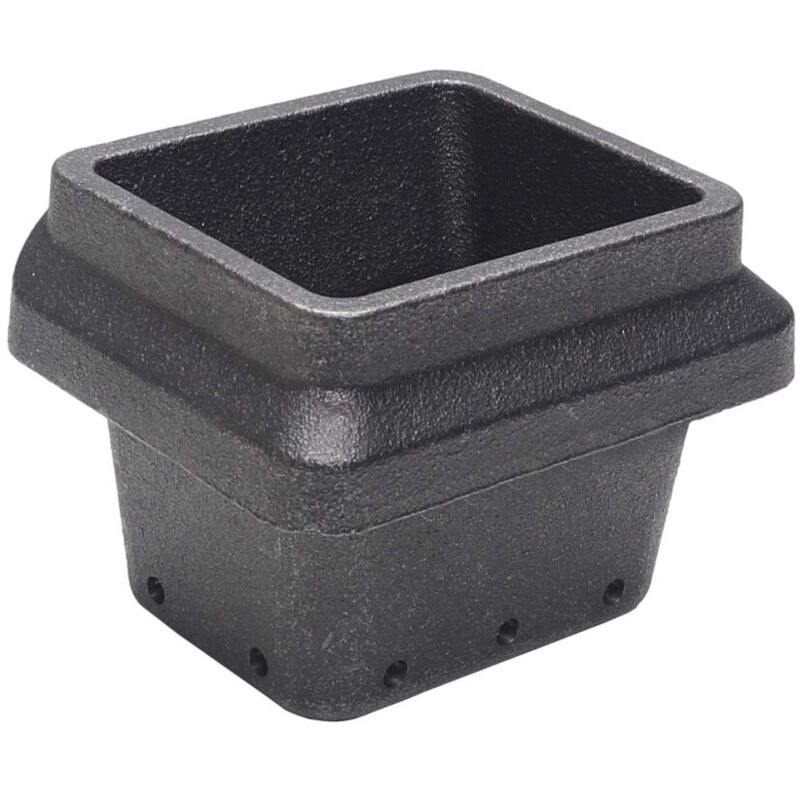Brûleur à creuset en fonte pour poêle à granulés de différentes tailles : 11,3x9,3x8,1 h cm