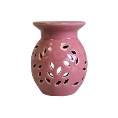 Brûleur à Huile Florale - Rose- Vendu par 1