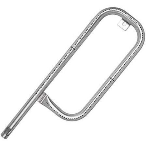 Brûleur Barbecue Gaz Pièces Détachées 43.2 CM 60040 Acier Inoxydable Accessoire pour Grille Weber Q100 Series, Q100 Q120, Q1000 Q1200, Baby Q Grille 50060001 51010001 51060001 LP,Partie 69957