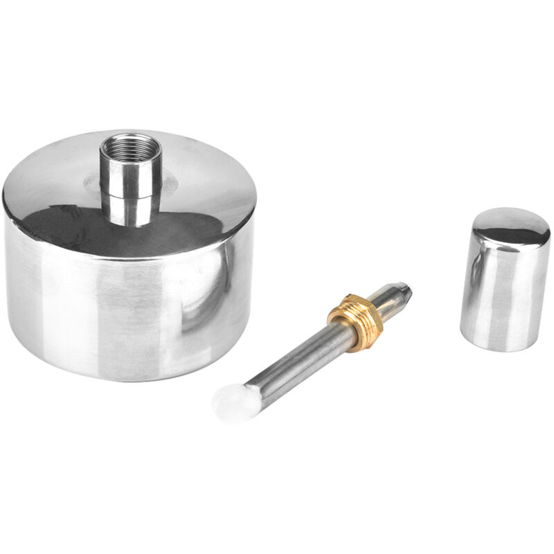 Ineasicer - Brûleur d'alcool épais 400ml en acier inoxydable avec vis et mèche Lampe de chimie dentaire