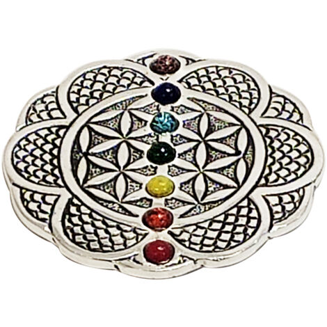 Brûleur d'encens 7 chakras - Équilibrez vos énergies avec ce brûleur d'encens pour la méditation et la relaxation spirituelle