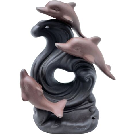 Brûleur d'encens à reflux - Dolphin Wave- Vendu par 1