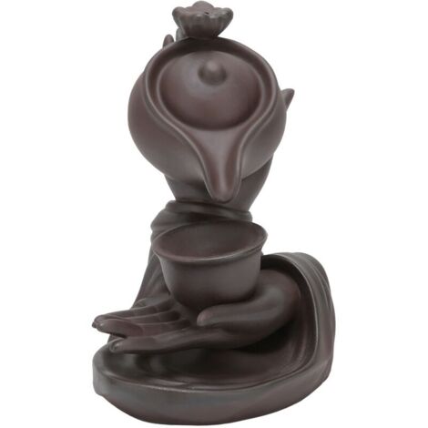 Brûleur d'encens cascade support de reflux de fumée innovant décoration de Table