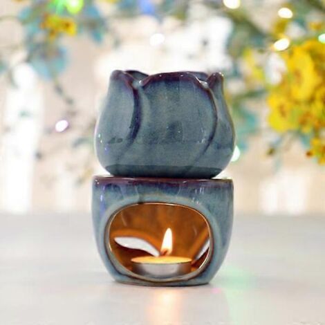 Brûleur d'encens décoratif pour four d'aromathérapie Tulipe