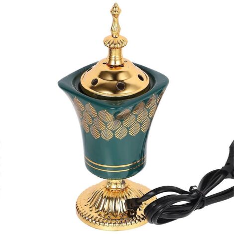 Brûleur d'encens électrique d'intérieur au bois de santal (prise UE)