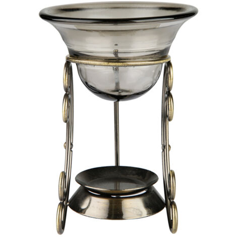Brûleur d'encens en fer en forme de cerf, lampe à huiles essentielles pour aromathérapie, brûleur de parfum d'ambiance 307
