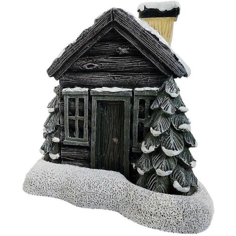 Brûleur d'encens en forme de cône enneigé, brûleur d'encens cheminée de Noël, décoration d'aromathérapie, décoration de chambre