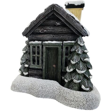 Brûleur d'encens en forme de cône enneigé, brûleur d'encens cheminée de Noël, décoration d'aromathérapie, décoration de chambre