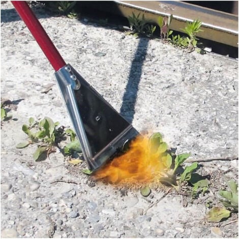 Brûleur désherbeur vert premium avec large buse - ROTHENBERGER