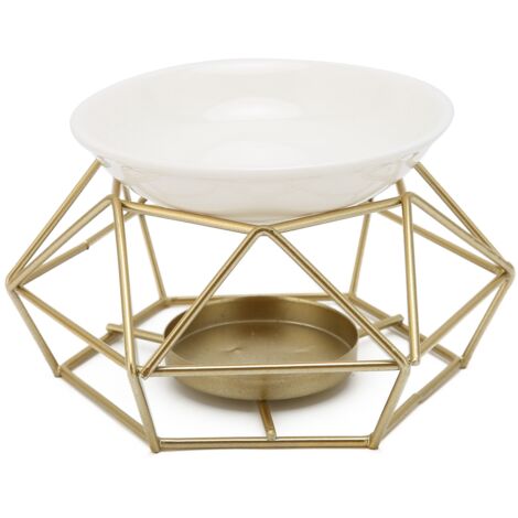 Brûleur d'Huiles Essentielles Multifonction - Chauffage de Bougies Décoratif pour Maison - Idée Cadeau Pratique