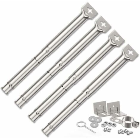 Brûleur Universel 30,5 à 44,5 cm pour FirePlus,Char-Broil,Brûleur réglable Pièces de Rechange,Barbecue au gaz Universel Brûleurs de Tube réglables