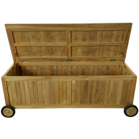 BRUMA - box con ruote in teak