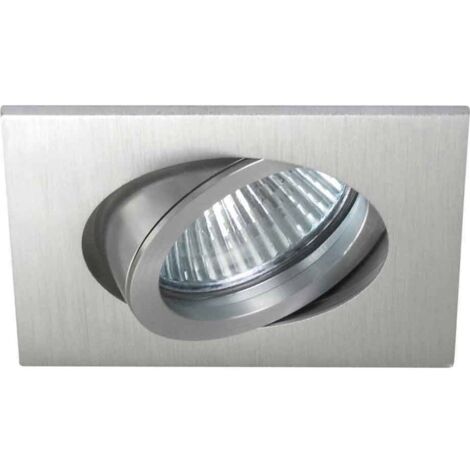 Brumberg 6525 6525 Spot encastrable Ampoule halogène GX5.3 50 W aluminium