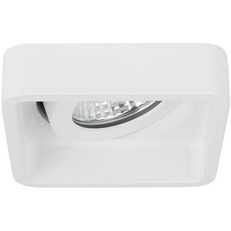 Brumberg LED-Einbaustrahler 350 mA, 6W, 3000K, eckig, 680 lm, weiß - 21 x 80 x 80 mm