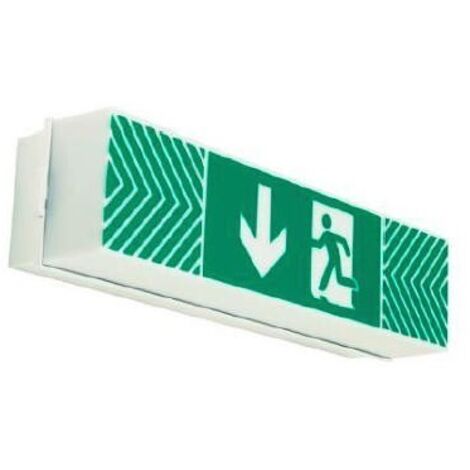 Brumberg Leuchten LED-Rettungszeichenleuchte mit Piktogramm, 3/8h 79130004