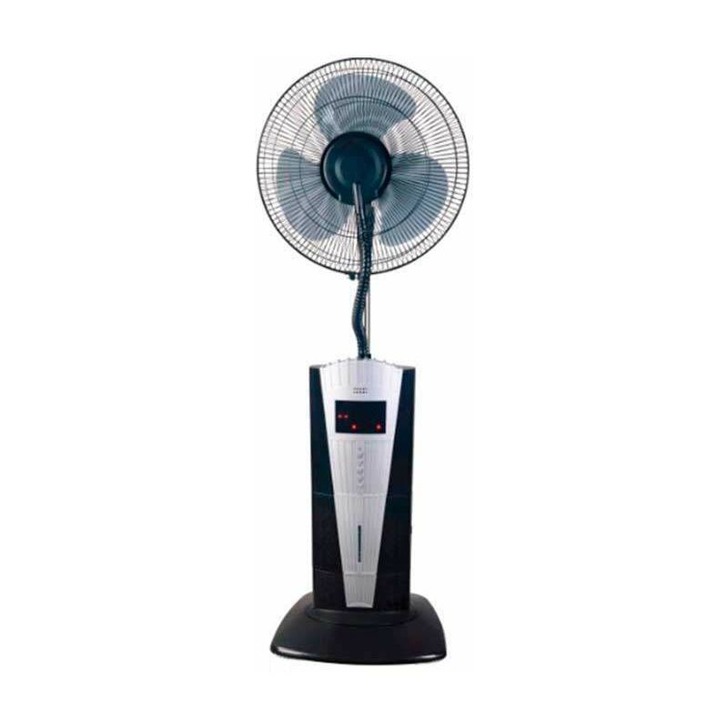 Salvador Escoda - Ventilateur brumisateur oscillant nebu plus 100W 3 vitesses D40cm Gris