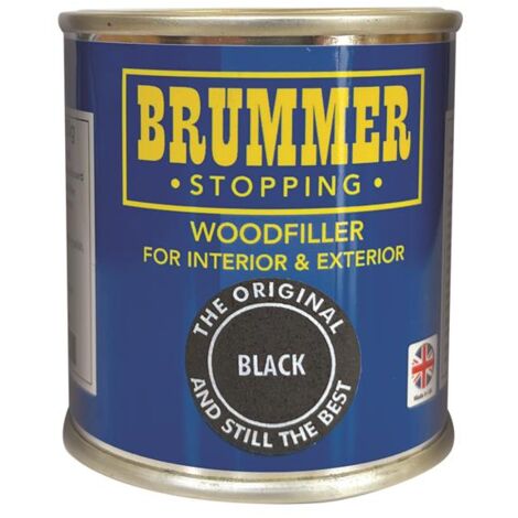 Brummer Wood Filler Highly Versatile Black 250g