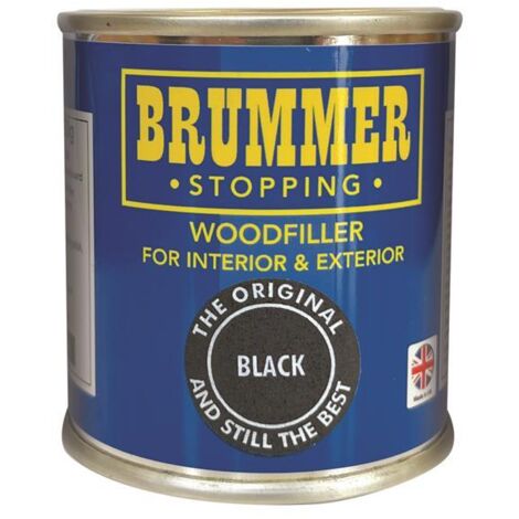 Brummer Wood Filler Highly Versatile Black 250g