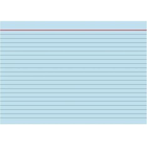 BRUNNEN Karteikarte 102250130 DIN A5 liniert bl 100 St./Pack.