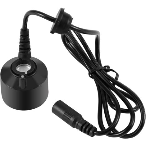 Brunnen-Nebelmaschine, Nebelmaschine, Brunnen-Nebelmaschine, Nebelmaschine für Aquarien, Schwarz, Miniatur-Zerstubungskopf, Mini-Maschine, Nebelmaschine, Tank, Aquarium-Maschine,