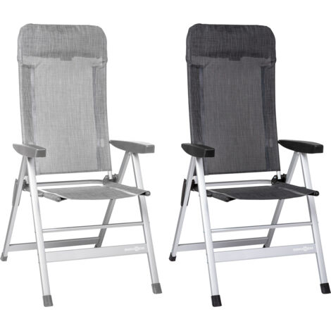 Brunner Campingstuhl Skye Syntex  - Hellgrau