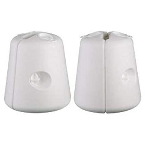 BRUNNER ‎FRA070516, Coppia Base per gazebo, Bianco