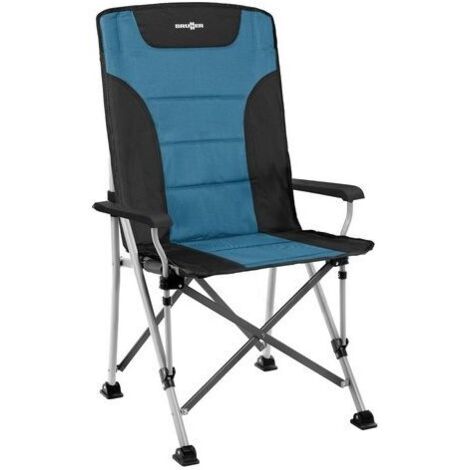 Brunner Raptor Highback Sedia da Campeggio Blu Confortevole
