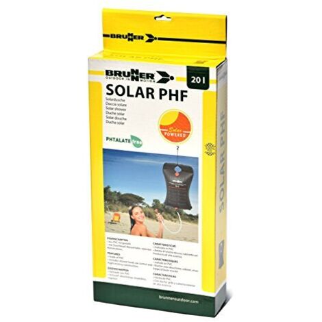 Brunner Solar PHF Doccia a sacca da campeggio 20 L