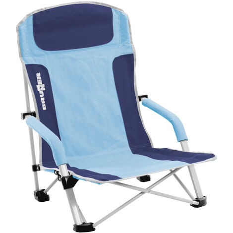 BRUNNER Strandstuhl Bula blau/hellblau