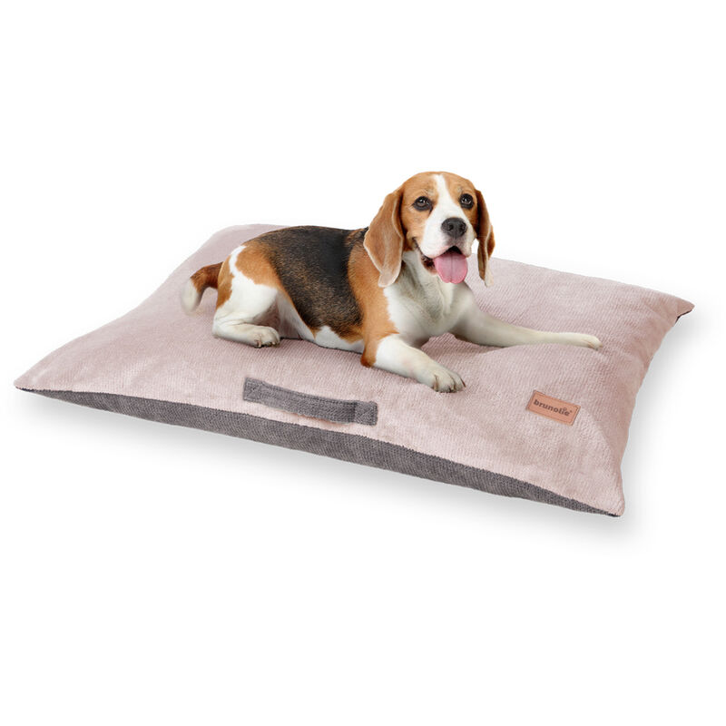 Tapis de lit pour chien | lavable | orthopédique | antidérapant | respirant | Mousse mémoire | Taille M (80 x 10 x 55 cm)