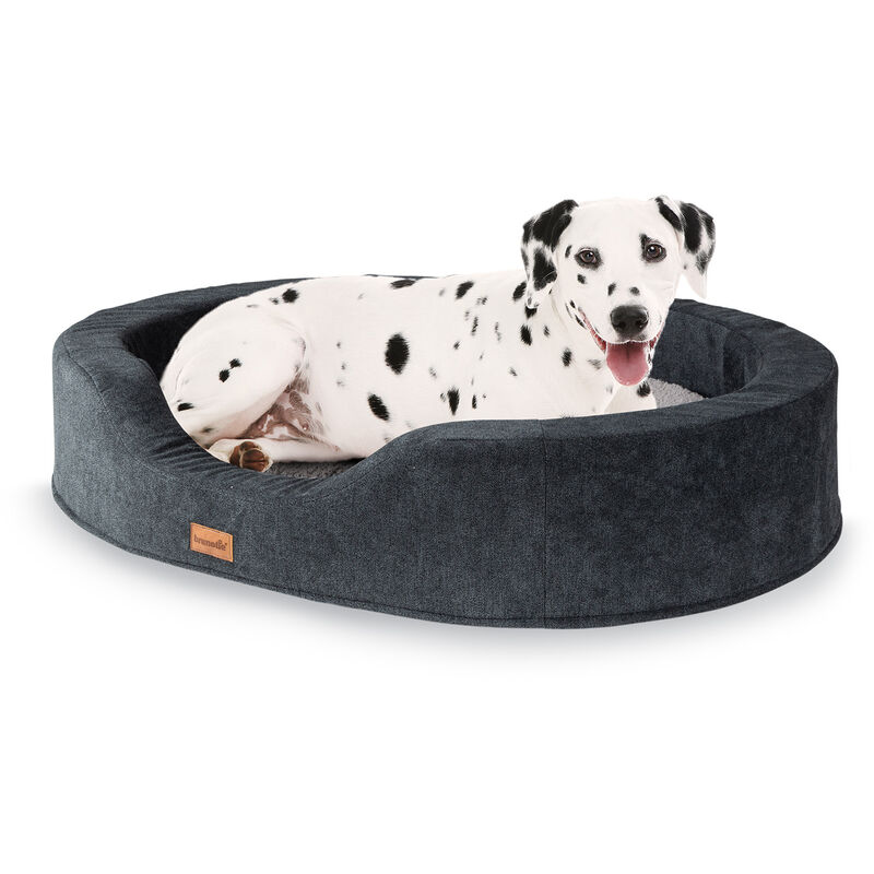 

Lotte Cama para perros Cojín para perros | Lavable | Ortopédica | Antideslizante | Espuma viscoelástica transpirable | Tamaño L (100 x 20 x 80 cm)