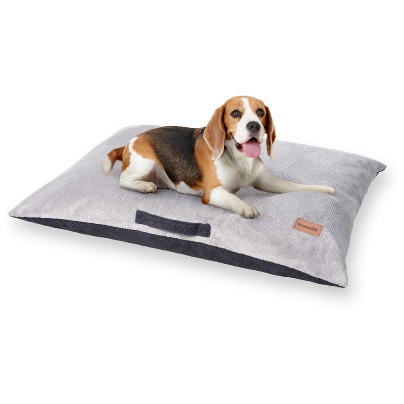 

Brunolie - Cama para perros Colchón para perros | Lavable | Ortopédico | Antideslizante | Transpirable | Espuma viscoelástica | Tamaño M (80 x 10 x