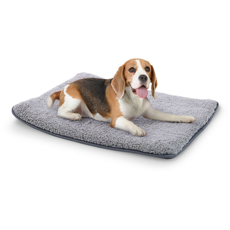 

Finn Cama para perros Colchón para perros | Lavable | Antideslizante | Transpirable | Poliéster/Lana | Tamaño S (68 x 5 x 54 cm)