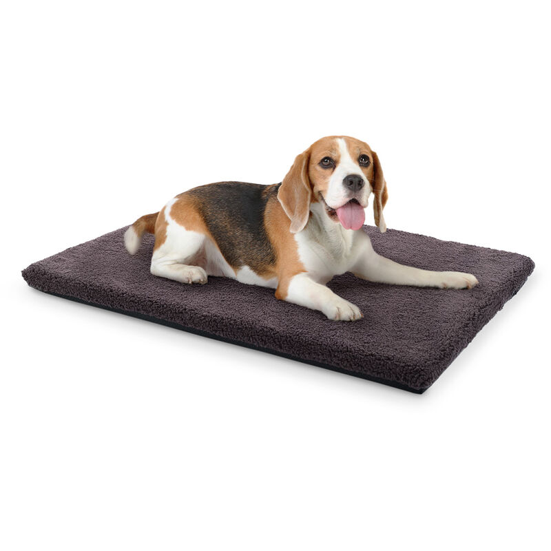 Luna lit pour chien matelas lavable orthopédique antidérapant respirant mousse à mémoire de forme taille M (80 x 5 x 55 cm)