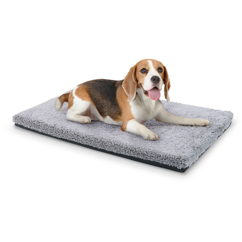 Luna lit pour chien matelas lavable orthopédique antidérapant respirant mousse à mémoire de forme taille M (80 x 5 x 55 cm)