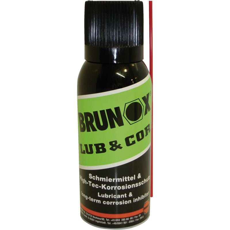Lub & Cor Spray lubrifiant et anti-corrosion Lub & Cor High Tec 100 pc(s) A427851 - Brunox