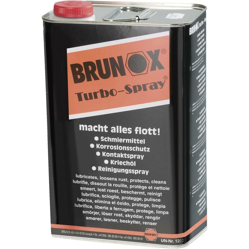 Brunox - Spray multifonctions en jerricane turbo-spray BR5,00TS 5 l C50389