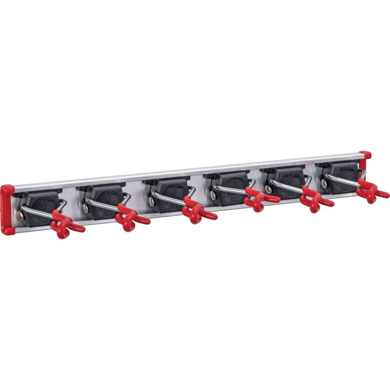 Set di supporti per mini dispositivi 050m binario di guida con 6 supporti per mini dispositivi