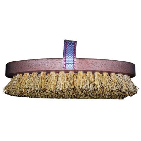 BRUSCA FIBRA NATURALE SUPPORTO LEGNO  PZ 1,0