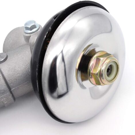 Brush cutter angle gear 26 mm, universal brush cutter gear head, lawn mower gearbox for grass trimmer/chainsaw, 26 mm, round, 9 teeth, 1 piece