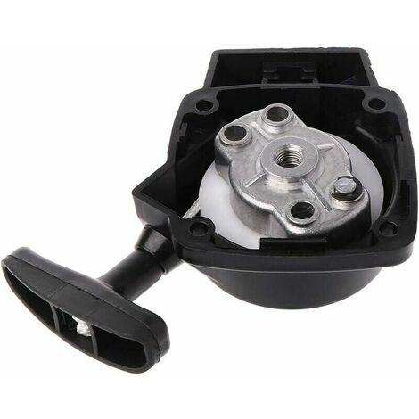 Brush Cutter Head Pull Starter, Pull Starter Handle for Lawn Mower Recoil 26CC 1E34F Mitsubish CG260 BC260