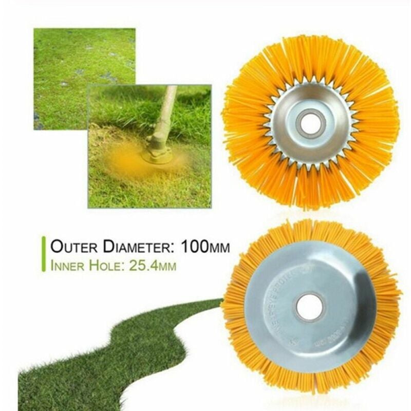 Weed Brush Brush Cutter Cutter Brush Cutter Head Round Brush Cutter (8 ...