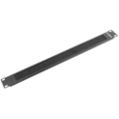 BRUSH PANEL LANBERG 1U NEGRO 19