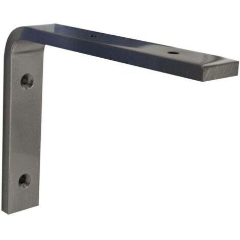 Brushed aluminum bracket 150x120 x2 - very practical - Indoor use - Perfect for the home