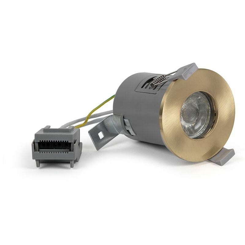 Se Home - Brushed Brass GU10 Fire Rated Downlight - IP65