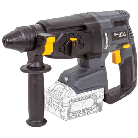 Brushless Akku-Bohrhammer SDS+ ohne Akku und Ladegerät Ultra
