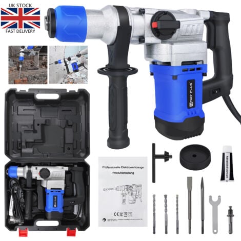 Brushless Rotary SDS Hammer Drill, Concrete Tile Breaker Demolition Heavy Duty NEW